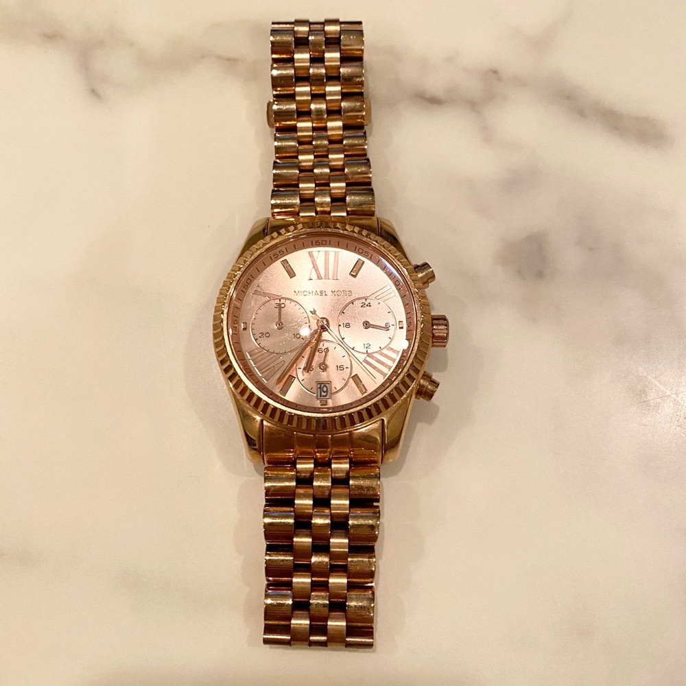 Rose gold Michael Kors Watch